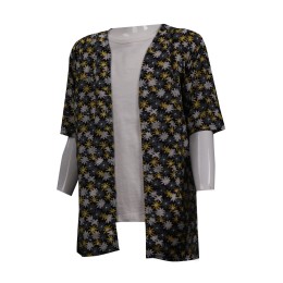 KD060 custom-made children's floral cardigan jacket children's clothing factory KD060 custom-made children's floral cardigan jacket children's clothing factory